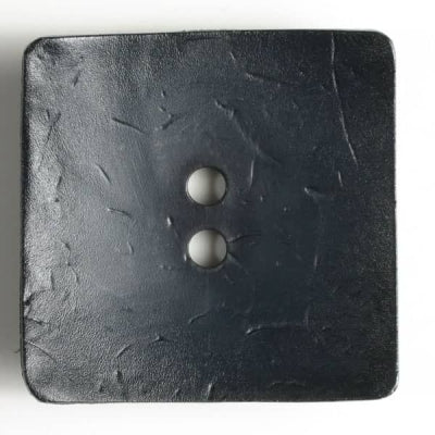 Fashion Button 60mm - Square Navy Blue