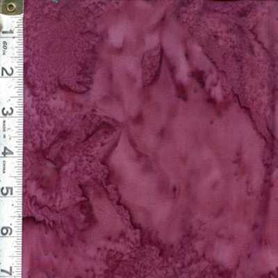 Bali Watercolors - Bordeaux 8-1/2" Remnant