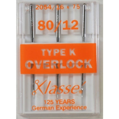 Klasse Overlocker Needles Size 80/12