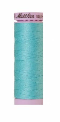 Silk-Finish 50wt Solid Cotton Thread - Blue Curacao