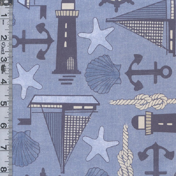 Bon Voyage - Sailing Away Blue