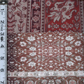 GLT Minky - Floral Raisin