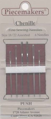 Piecemaker Chennile Needles Sizes 18/22