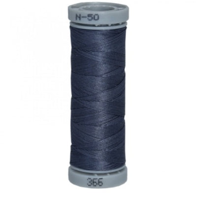 Presencia 50 wt. 3 Ply Cotton Sewing Thread - Very Dark Pewter