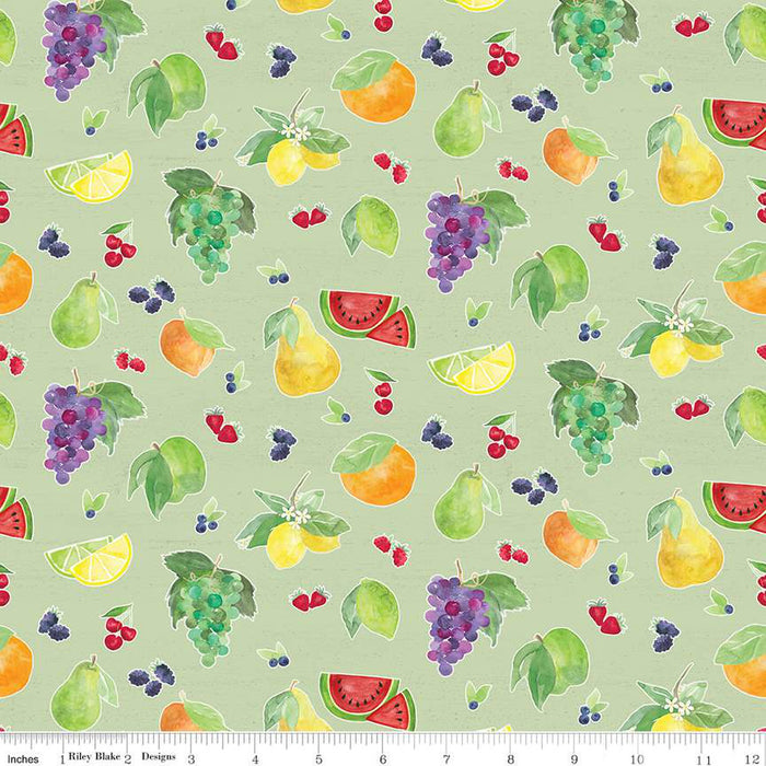Monthly Placemats - August Green