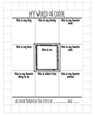 I Dream In Color Panel - My World In Color Black & White