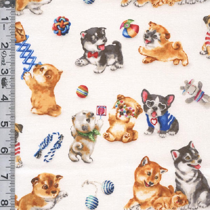 Trendy Pups - Puppy Toss White