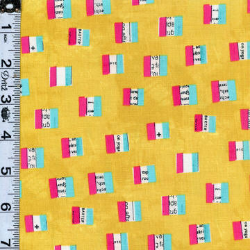 Wonder - French Flags - Mustard
