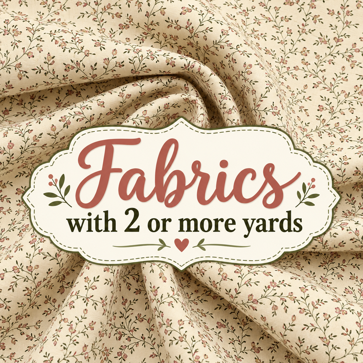 2 Yards or More ✂️