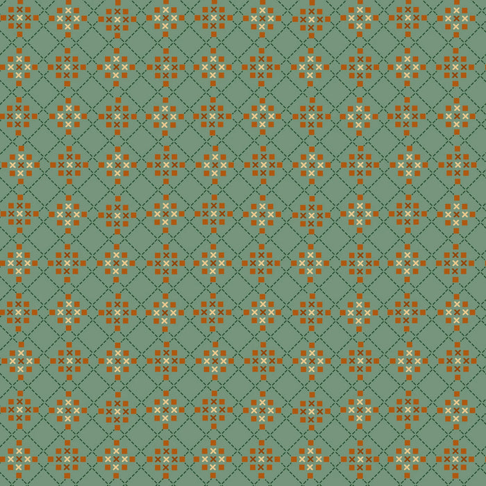 Flower Pot - Garden Trillis Turquoise