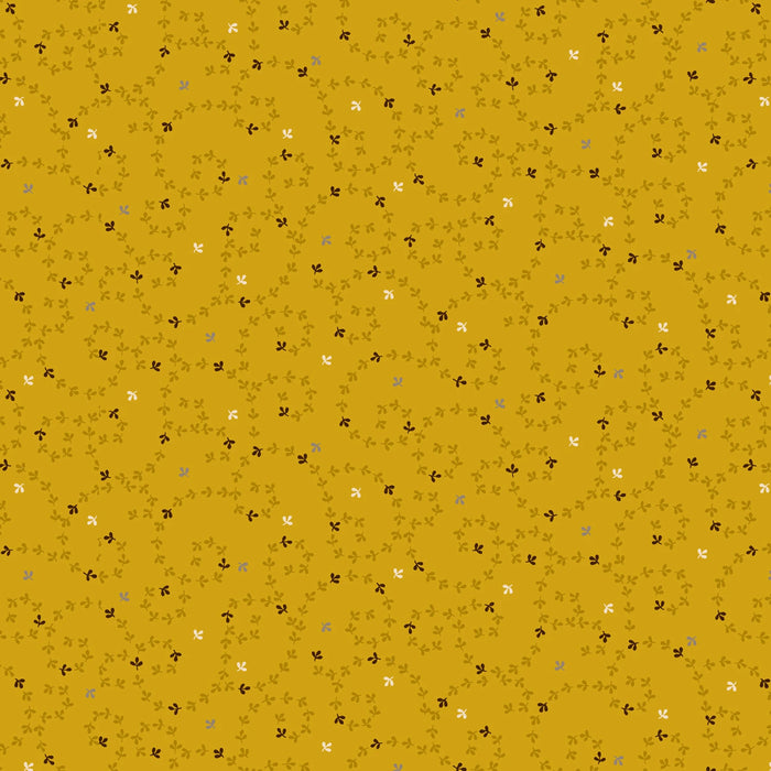 Flower Pot - Meandering Vines Gold