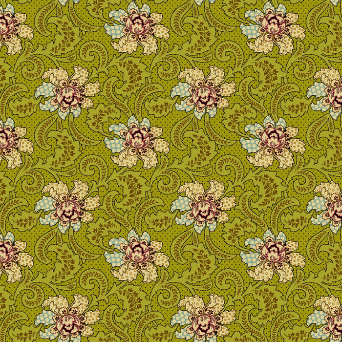 Flower Pot - Fancies & Foulards Green