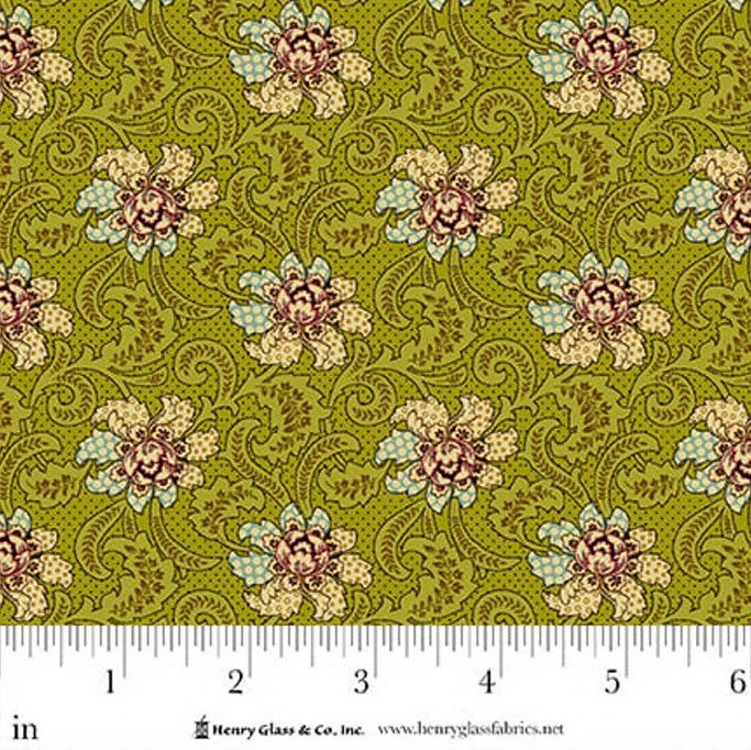 Flower Pot - Fancies & Foulards Green