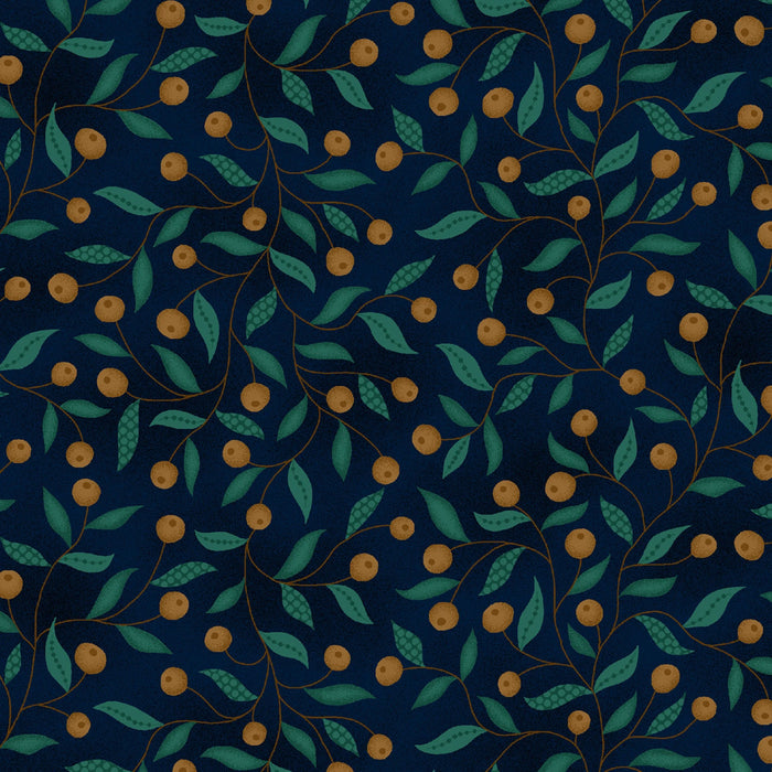 Flower Pot - Berry Briar Navy