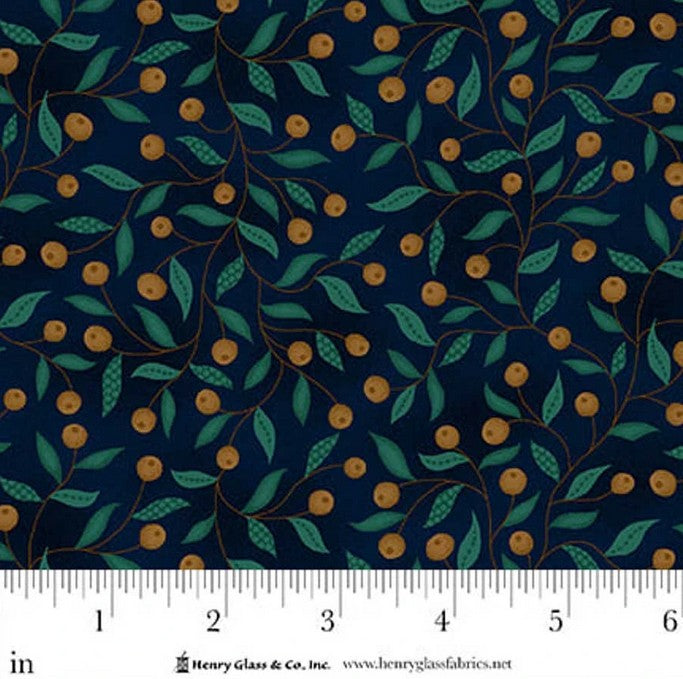 Flower Pot - Berry Briar Navy