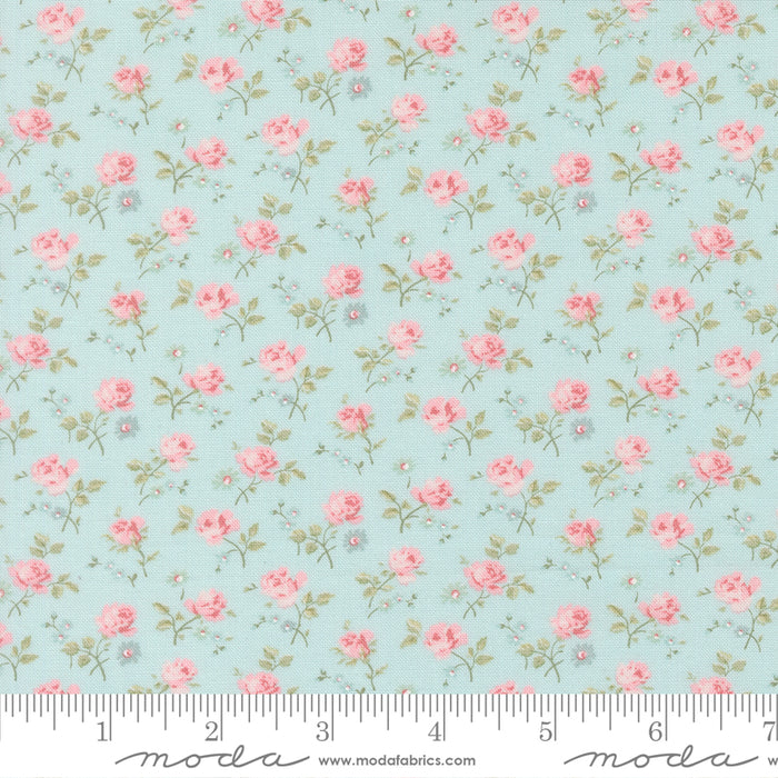 Abide - Field Floral Light Blue