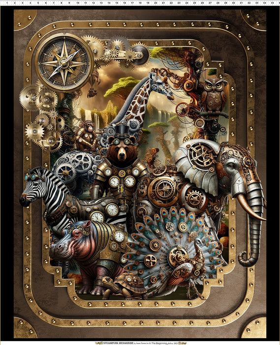 Steampunk Menagerie - Main Panel