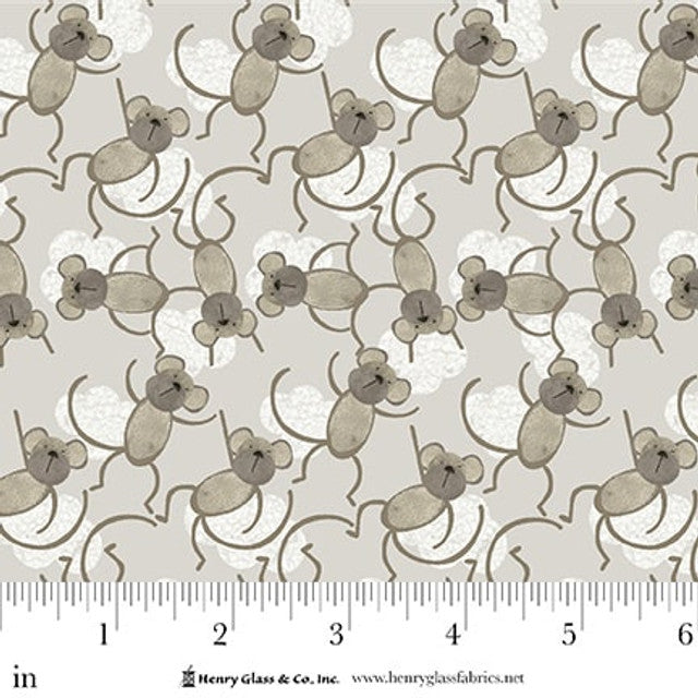 Jungle Romp - Monkey Allover Beige