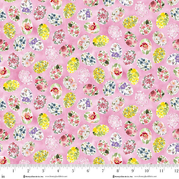 Basket Full of Blessings - Decorated Eggs Powder Pink