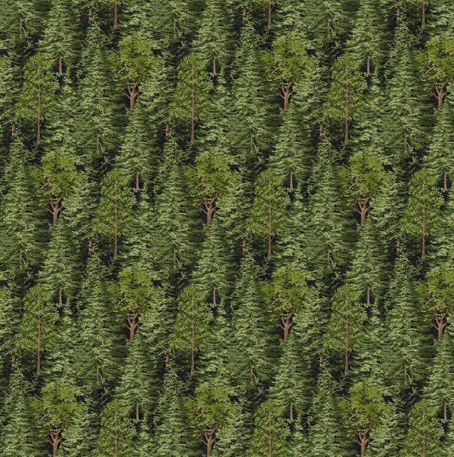 Bear Necessities - Trees Black