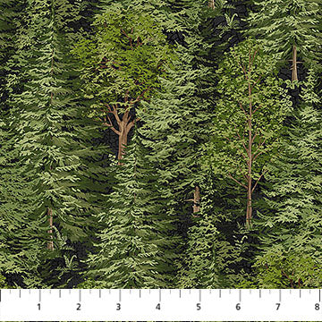 Bear Necessities - Trees Black