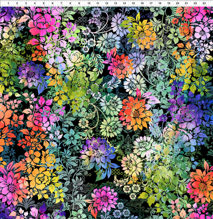 Felicity - Floral Black