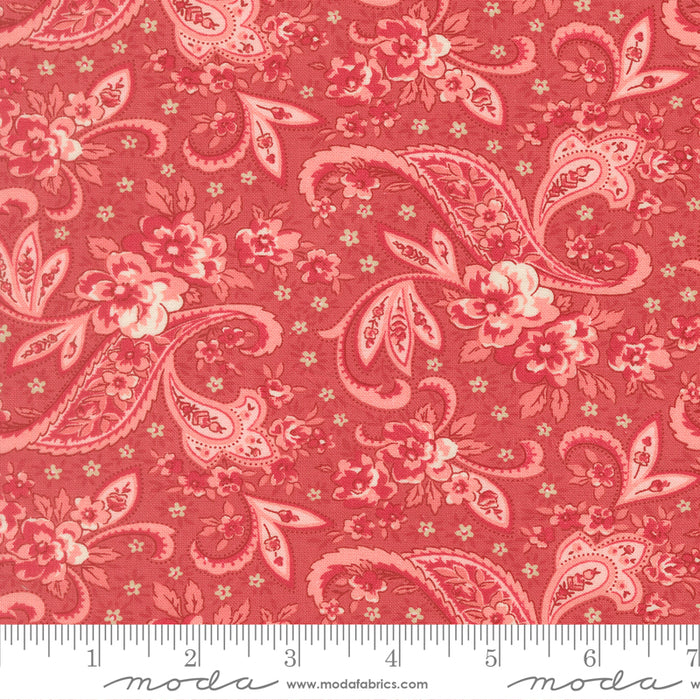 Petals & Polka Dots - Pretty Paisley Tea Rose