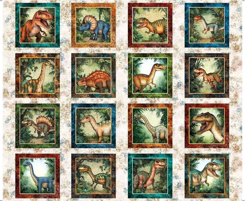 Savage Kingdom - Dinosaur Picture Patches Panel