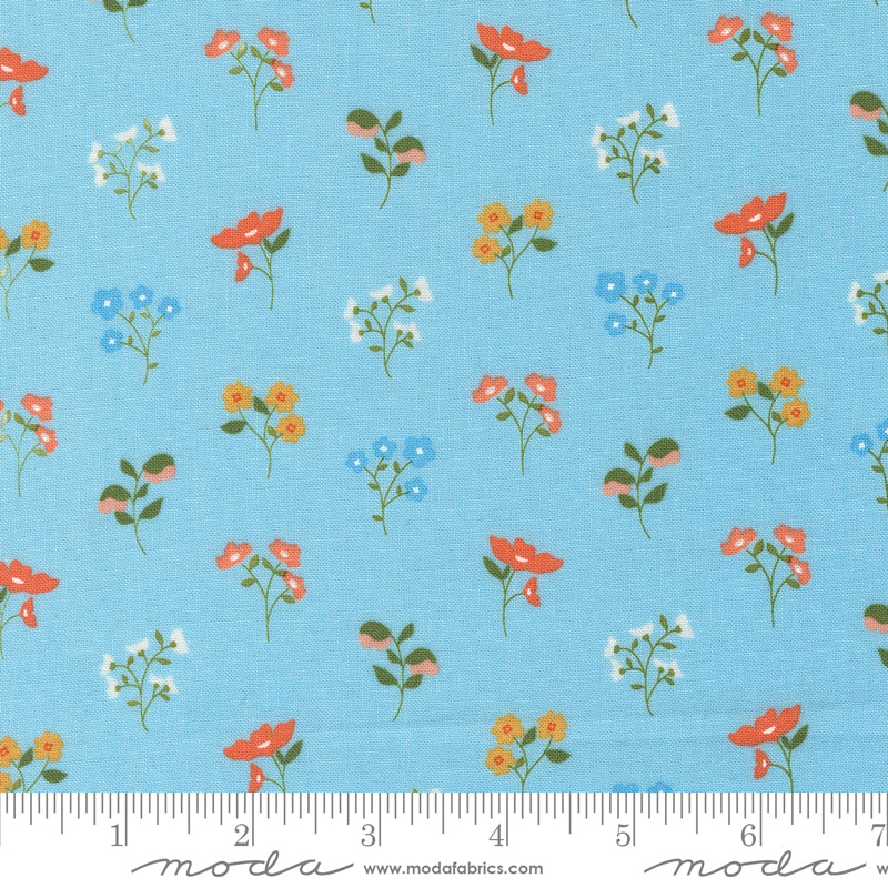 Dainty Meadow - Wildflowers Sky — Fabric Shack