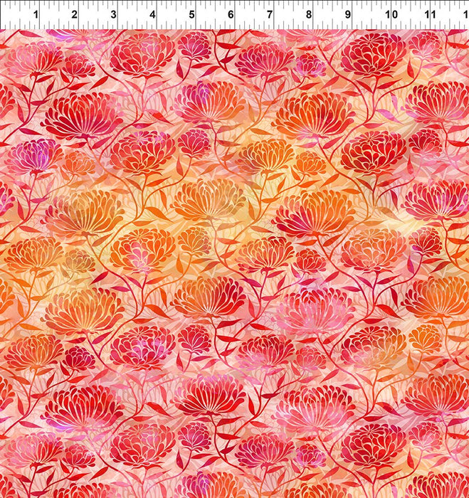Felicity - Chrysanthemums Red
