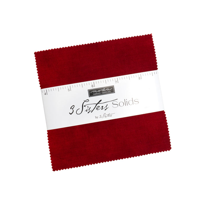 3 Sisters Solids Charm Pack