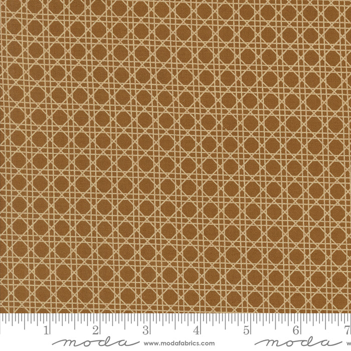 Old World Yuletide - Trellis Check Sienna