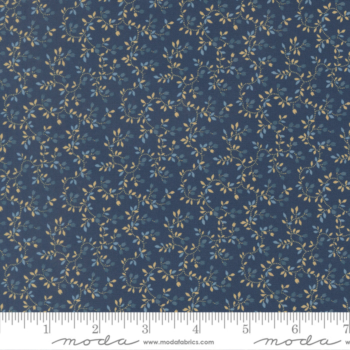 Pamelia's Path - Entwined Florals Indigo