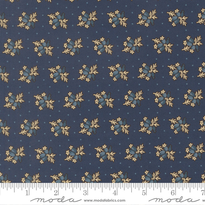 Pamelia's Path - Posey Florals Indigo