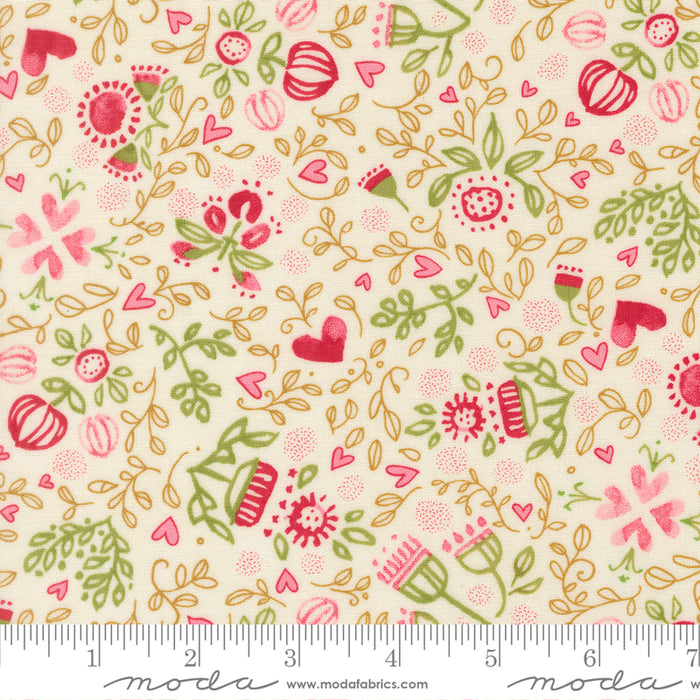 Darling Peony - Scattered Lovelies Cream