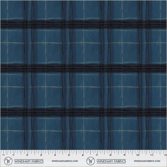 The Plaid One - Window Pane Plaid Night Sky