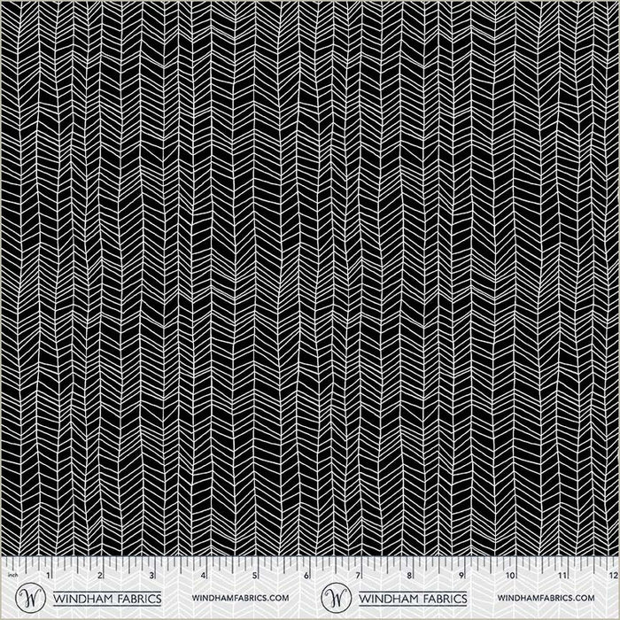 Pen & Petal - Herringbone Black