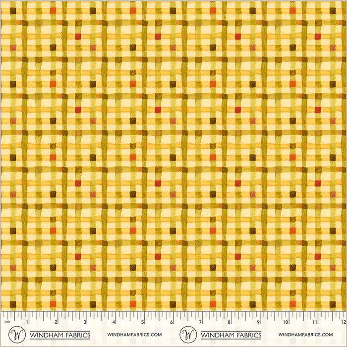 Cats Around Town - Pawsome Plaid Mellow Yellow