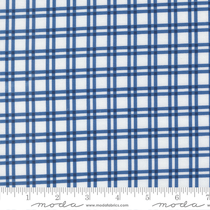 Blueprint - Plaid Checks White Navy