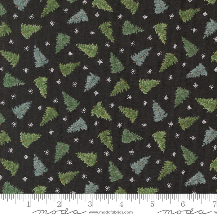 Winter Friends - Christmas Trees Black