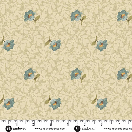 Laundry Line - Buttercup Cream Blue