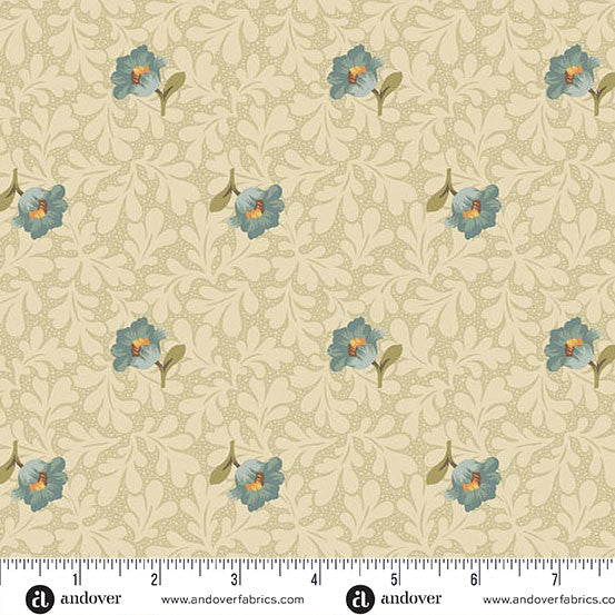 Laundry Line - Buttercup Cream Blue