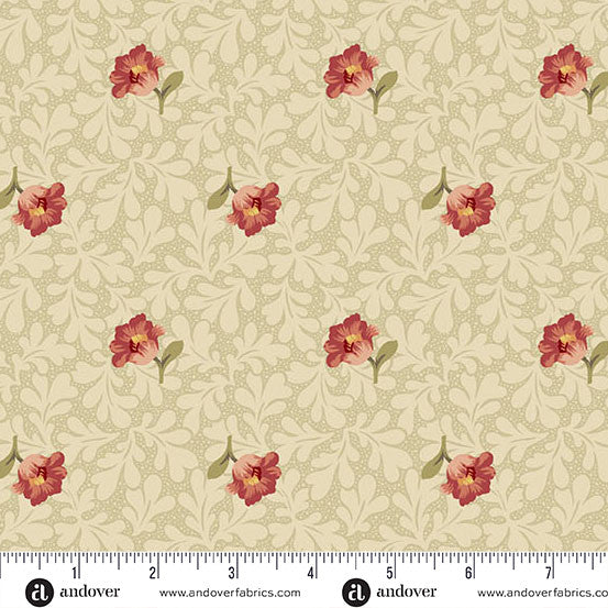 Laundry Line - Buttercup Cream Red