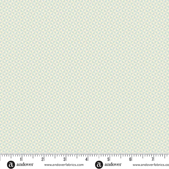 Sewing Bird - Half Square Triangle Ice