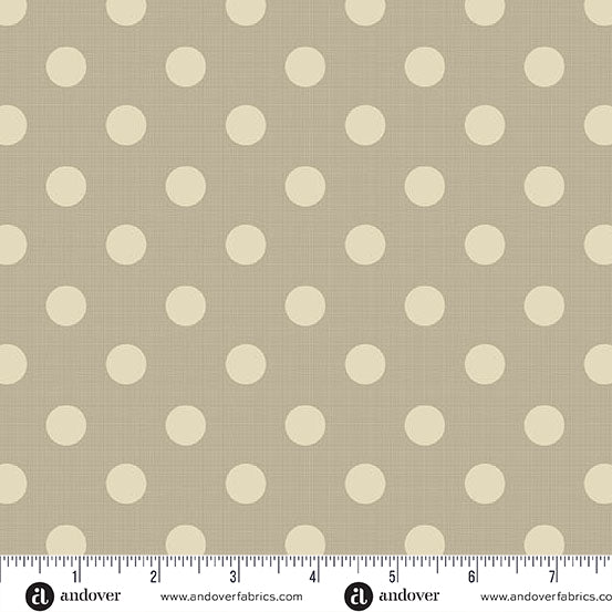 Quiltessential - Large Dot Burlap