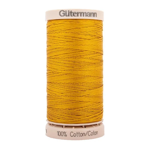 Cotton Hand Quilting Thread 100% Wax Finish Cotton - Old Gold