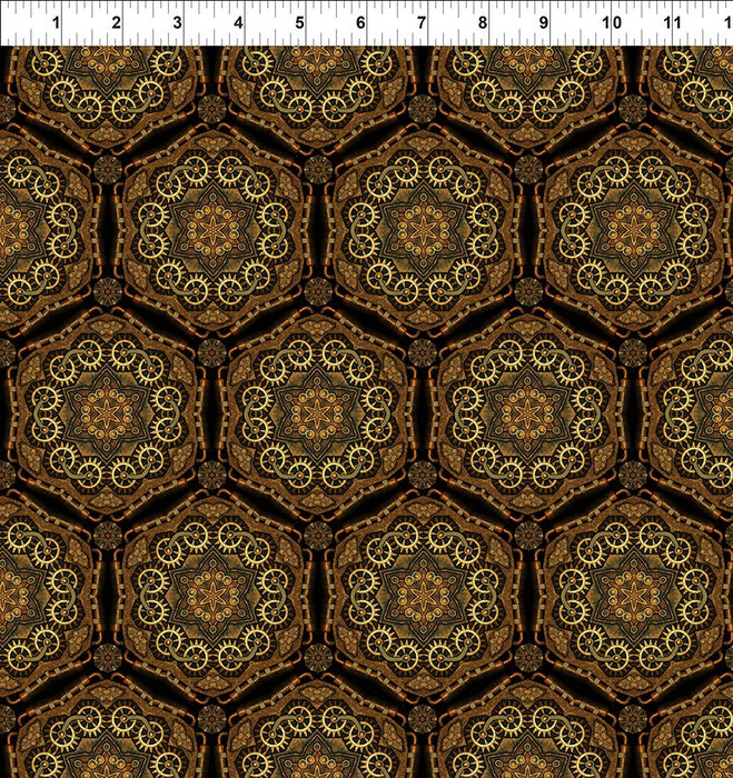 Steampunk Menagerie - Gear Stars Gold