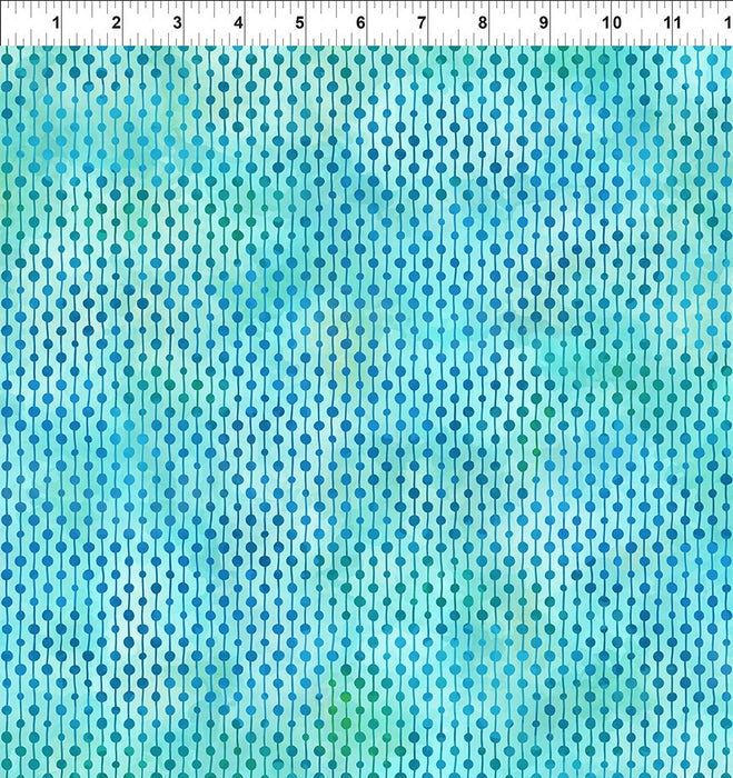 Felicity - Dot Stripe Teal