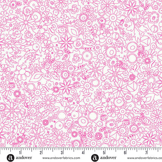 Sun Print Whisper - Woodland Cosmos