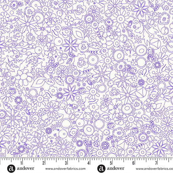 Sun Print Whisper - Woodland Violet